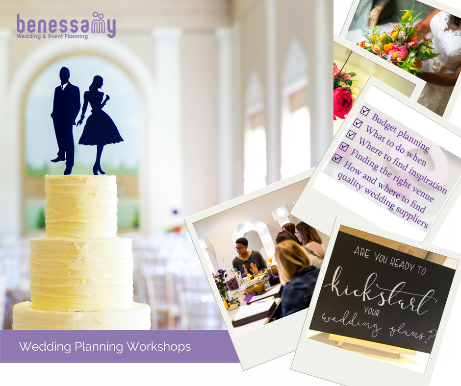 Tickets are now on sale for the first of our wedding planning workshops for 2017.